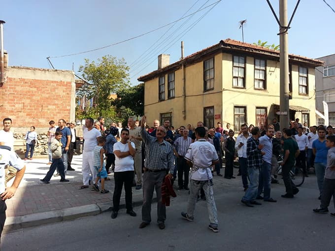 Sakarya'da yangın