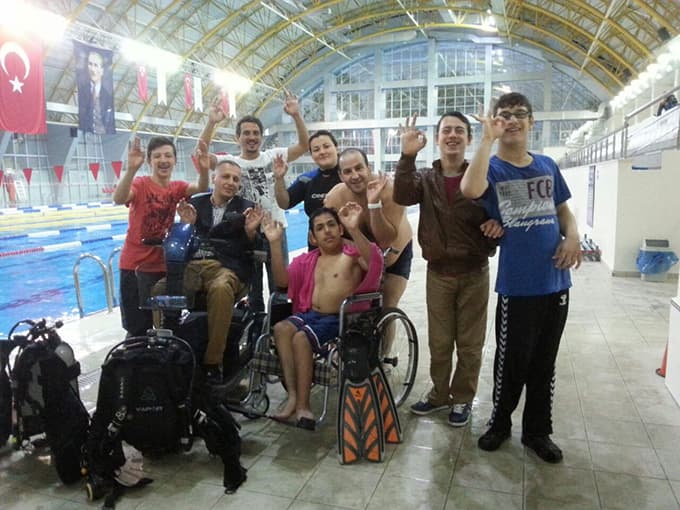 Engelsiz Su Sporları Projesi 4. eğitim programı sürüyor 