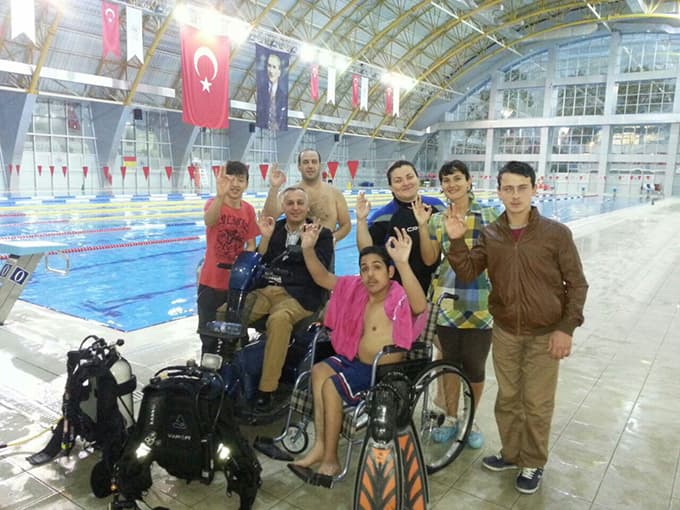 Engelsiz Su Sporları Projesi 4. eğitim programı sürüyor 