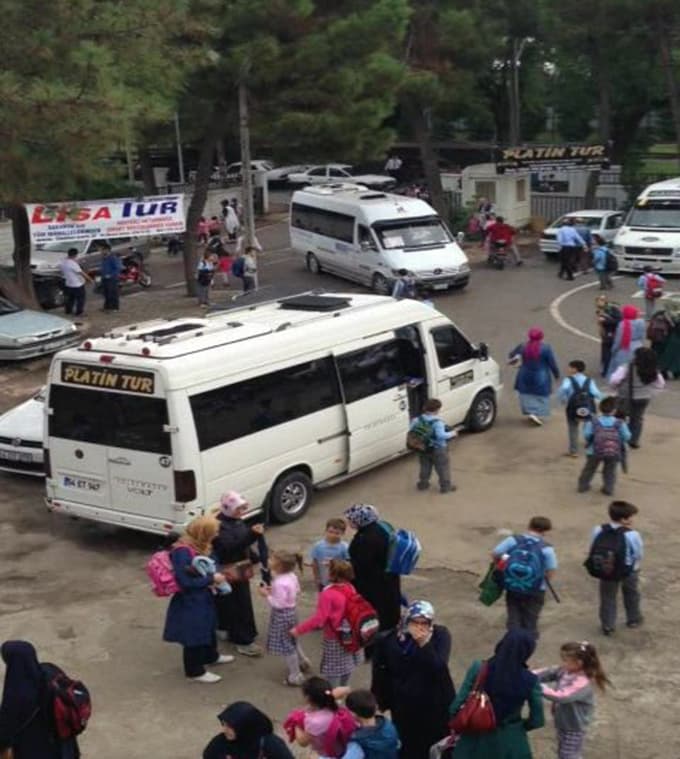 Şehit Ahmet Akyol İlköğretim Okulu terminale döndü
