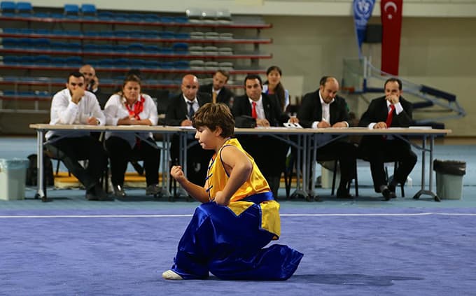 Wushu Şampiyonası için Sakarya'da elemeler yapılıyor
