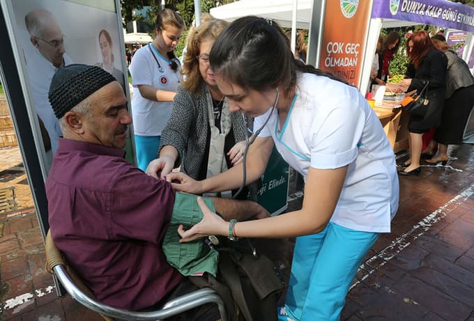 Dünya Kalp Günü'nde, kalp sağlığına dikkat çekildi