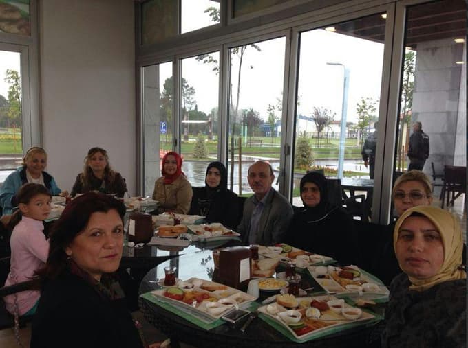 Öztürk, Kadın Kolları Başkanları'nı ağırladı