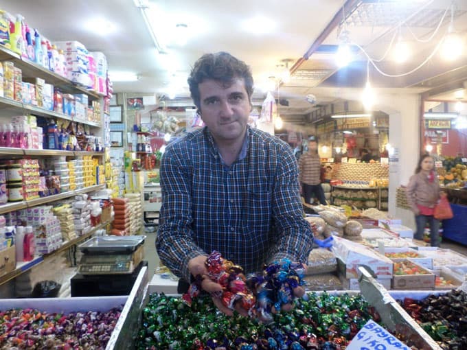 Bayram şekerleri tezgahtaki yerlerini aldı