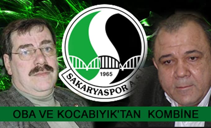 Sakaryaspor'a Kocabıyık ve Oba desteği 