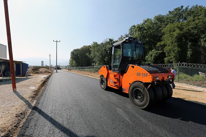 7 kilometrelik güzergah asfaltlanıyor