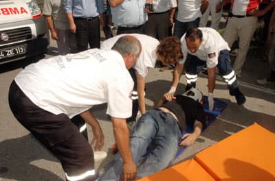 SSK Kavşağı'nda Kaza: 1 Yaralı