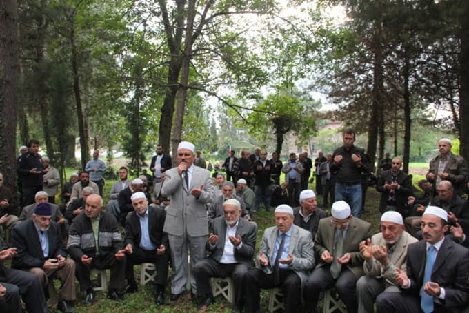 Cenaze namazını Sakarya Müftüsü İlyas Serenli kıldırdı