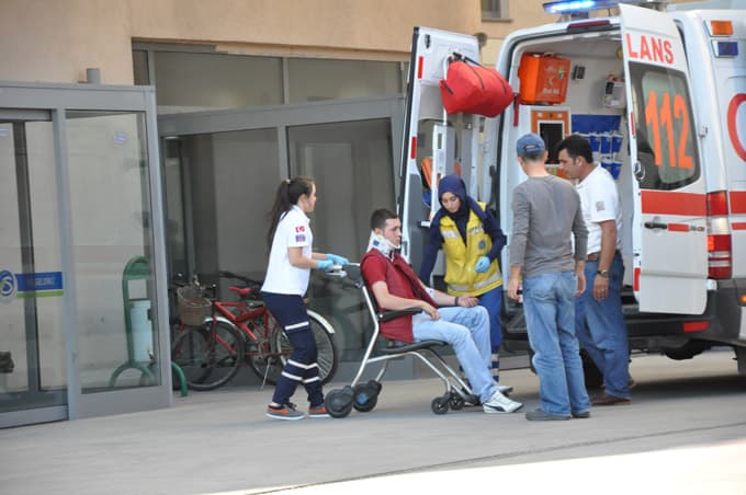 Sakarya'da trafik kazası: 2 yaralı