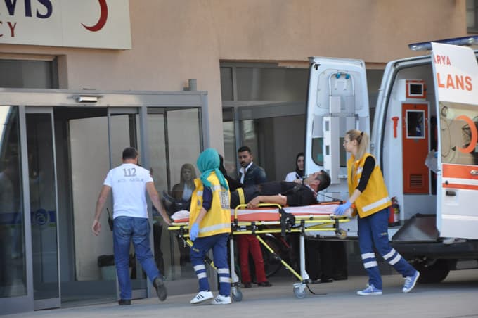Otomobil şarampole uçtu: 1 yaralı