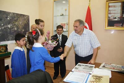 Öğrencilerden İnci'ye Ziyaret