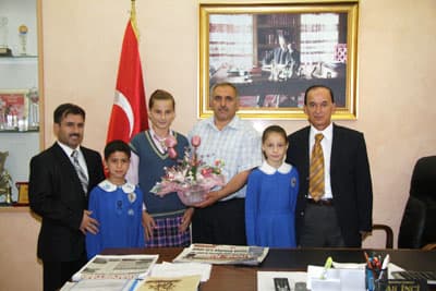 Öğrencilerden İnci'ye Ziyaret