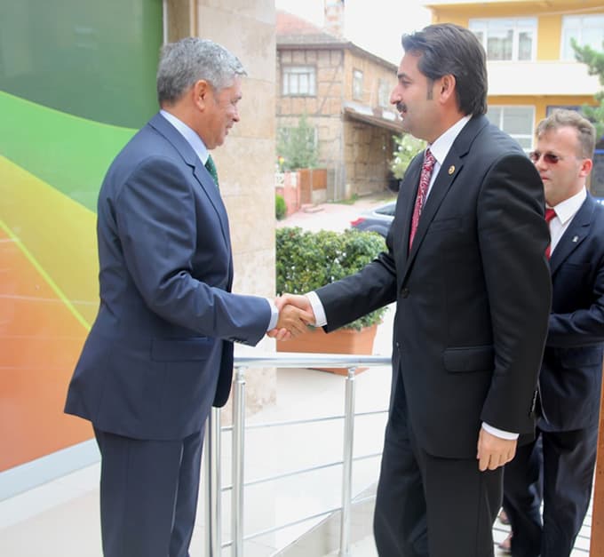 Söğütlü Ak Parti ilçe teşkilatında bayramlaşma
