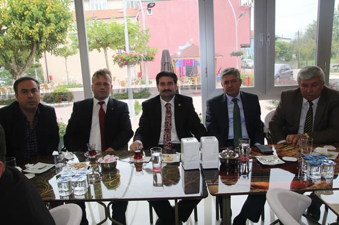 Söğütlü Ak Parti ilçe teşkilatında bayramlaşma