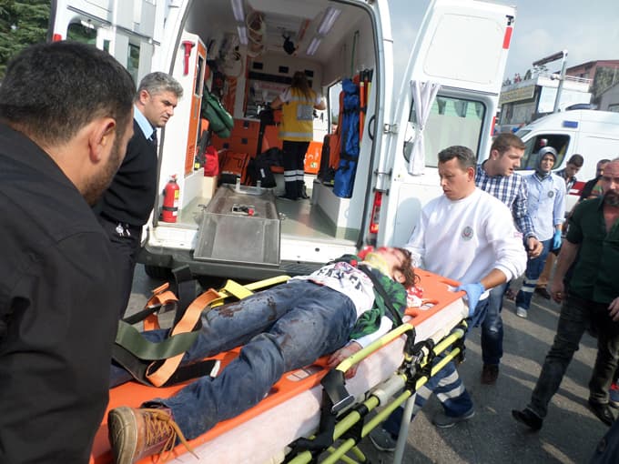 Sakarya'da trafik kazası: 6 yaralı