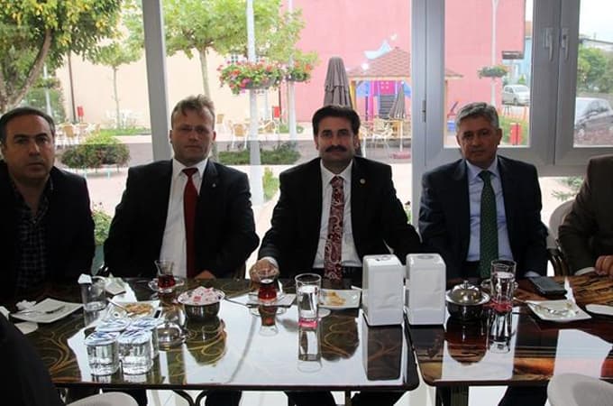 Akparti Söğütlü İlçe Başkanlığında Bayramlaşma