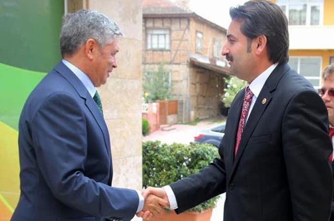Akparti Söğütlü İlçe Başkanlığında Bayramlaşma