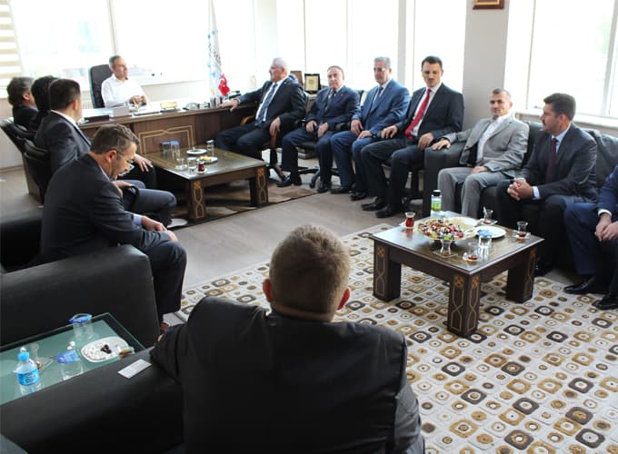 TÜMSİAD' da Bayramlaşma