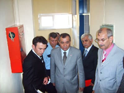 Vali Atak İncelemelerde Bulundu