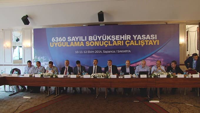 Toçoğlu ve Abdülhamit Gül Çalıştay'da açıklamalarda bulundu