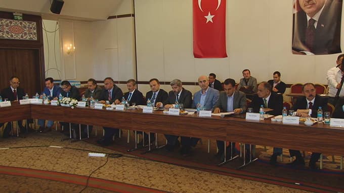 Toçoğlu ve Abdülhamit Gül Çalıştay'da açıklamalarda bulundu