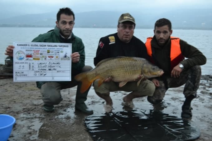 8. Ulusal Sazan Balığı Tutma Yarışması 
