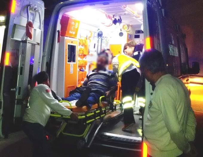 Aile içi kavgada kan aktı: 1 yaralı
