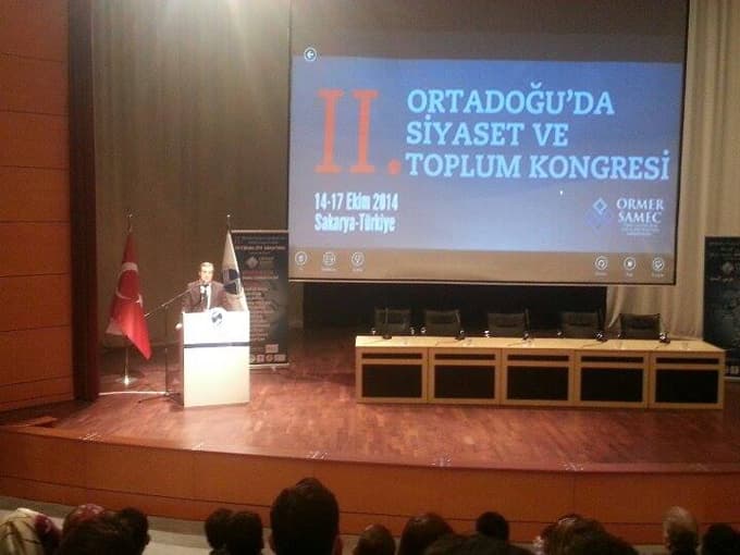II.Ortadoğu'da Siyaset ve Toplum Kongresi 14-17 Ekim'de