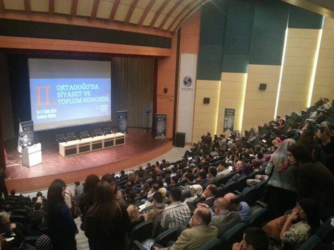 II.Ortadoğu'da Siyaset ve Toplum Kongresi 14-17 Ekim'de