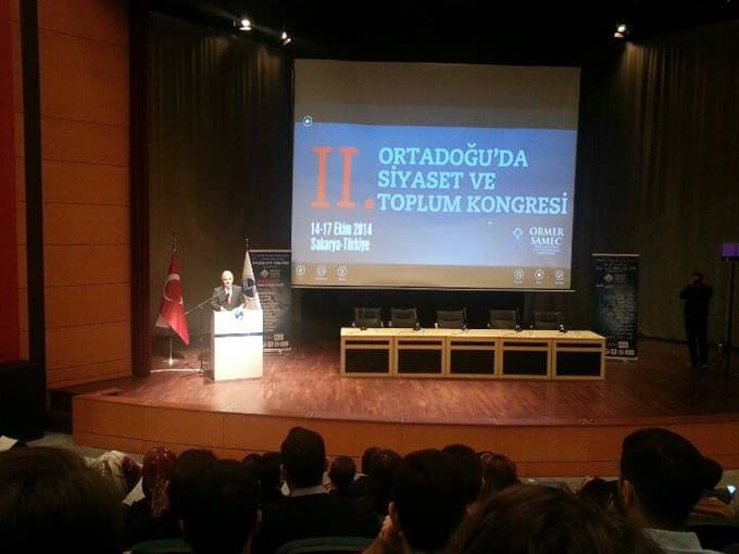 II.Ortadoğu'da Siyaset ve Toplum Kongresi 14-17 Ekim'de
