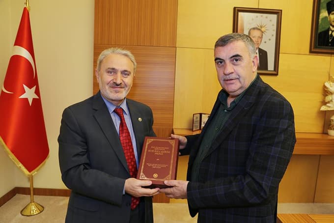 Güzaldal, Toçoğlu'nu ziyaret etti