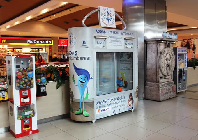 AGDAŞ'tan "Paylaşım Kumbarası" projesi