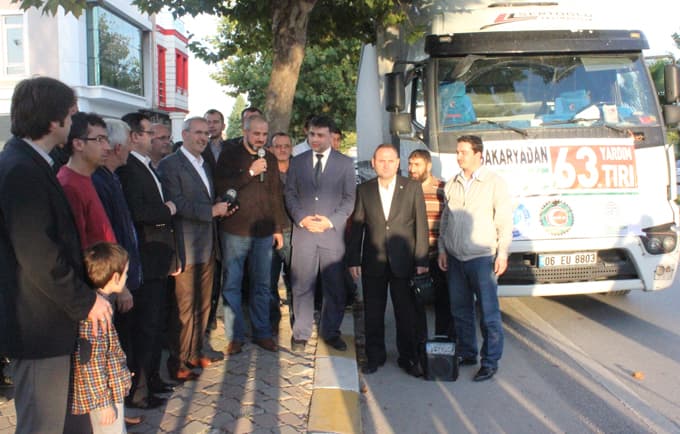 Suriye'ye yardımlar sürüyor 