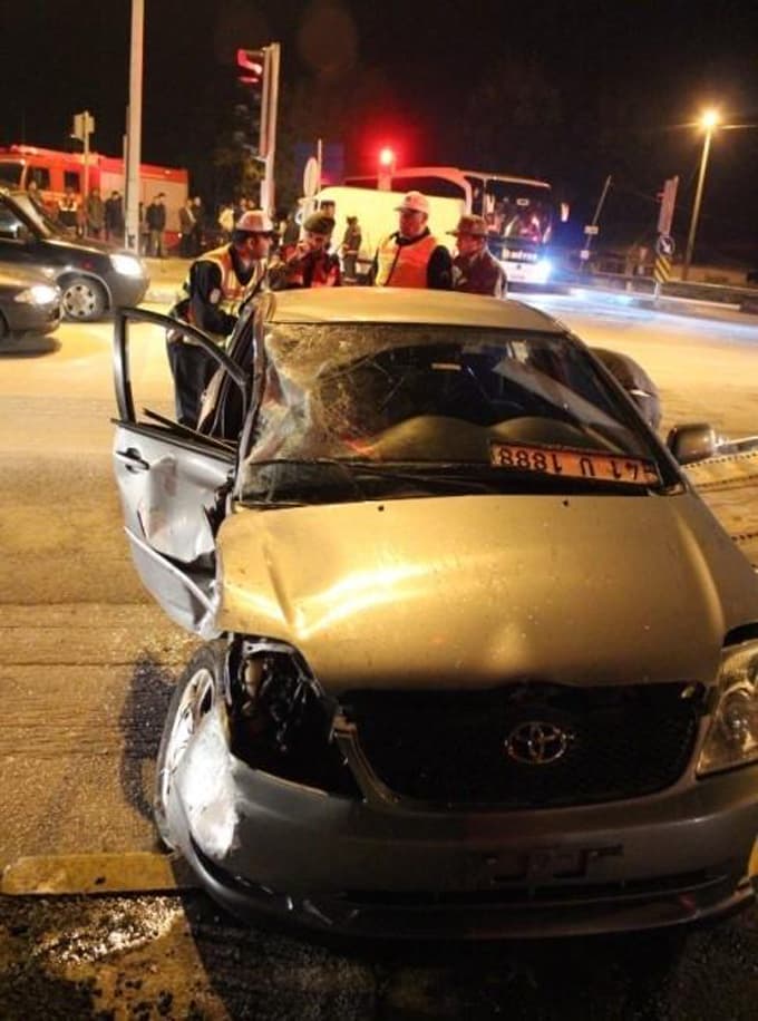 Akyazı'da trafik kazası: 4 yaralı