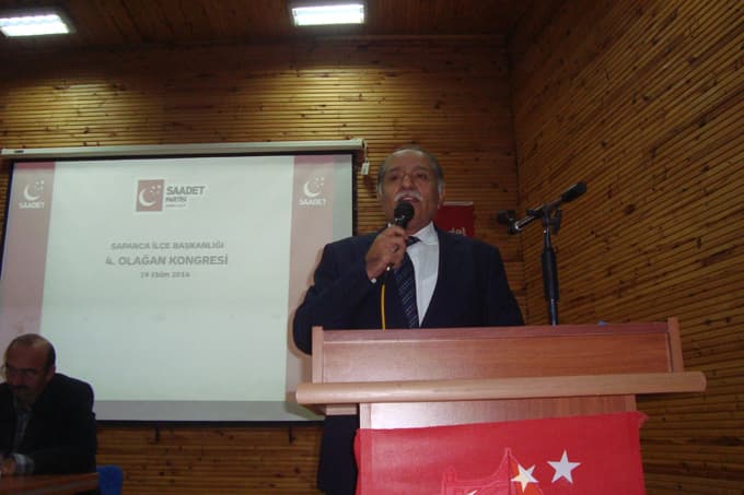 Saadet Partisi Sapanca Kongresi yapıldı