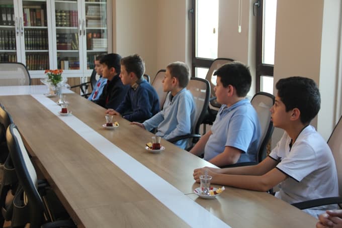 Müftü İlyas Serenli İmam Hatip'li öğrencilerle buluştu