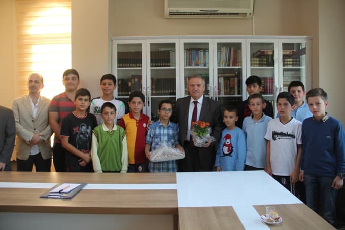 Müftü İlyas Serenli İmam Hatip'li öğrencilerle buluştu