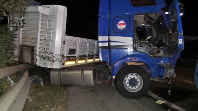 Zincirleme kazada TEM savaş alanına döndü
