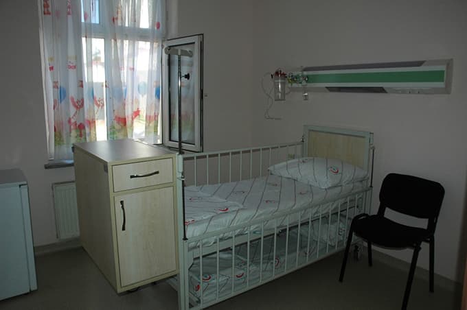 25 yataklı çocuk servisi hizmete girdi