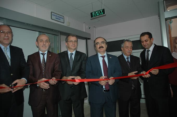 25 yataklı çocuk servisi hizmete girdi
