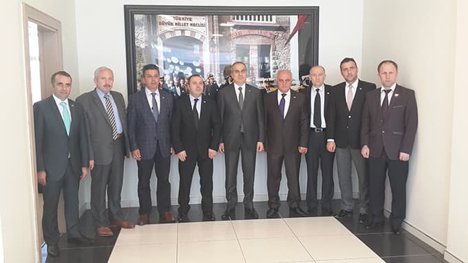 TÜKSİAD'dan SATSO'ya ziyaret