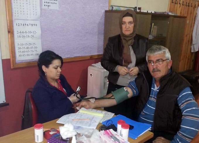 Ak Parti Sapanca kan bağışına destek oldu