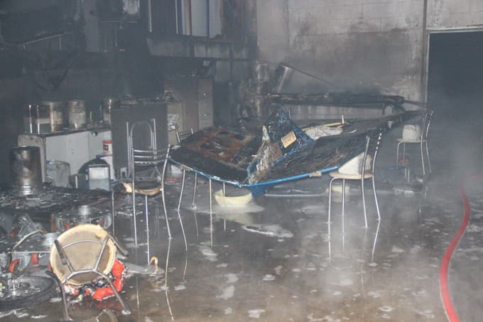 Sakarya Üniversitesi'nde yangın