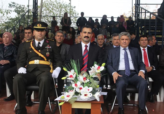 Söğütlü'de 29 Ekim Cumhuriyet Bayramı Töreni