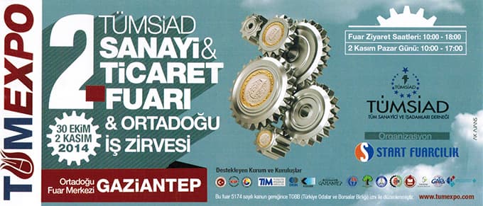 TÜMSİAD Sakarya Şubesi Gaziantep yolcusu 