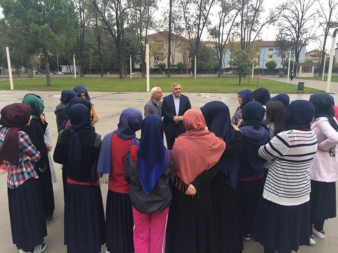 Başkan İnci, İmam Hatipler'i ziyaret etti