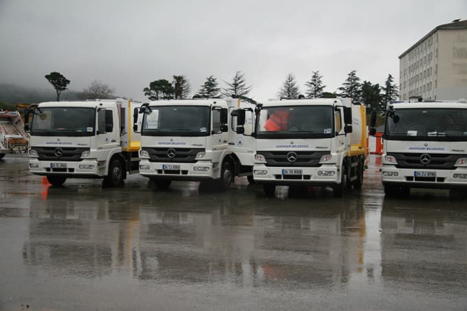 Adapazarı Belediyesi'nden 22 yeni araç