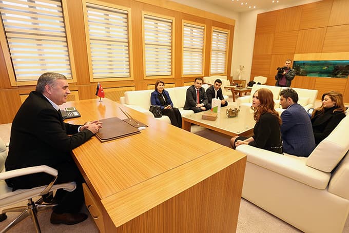 Toçoğlu, Milletvekili Paşayeva'yı ağırladı