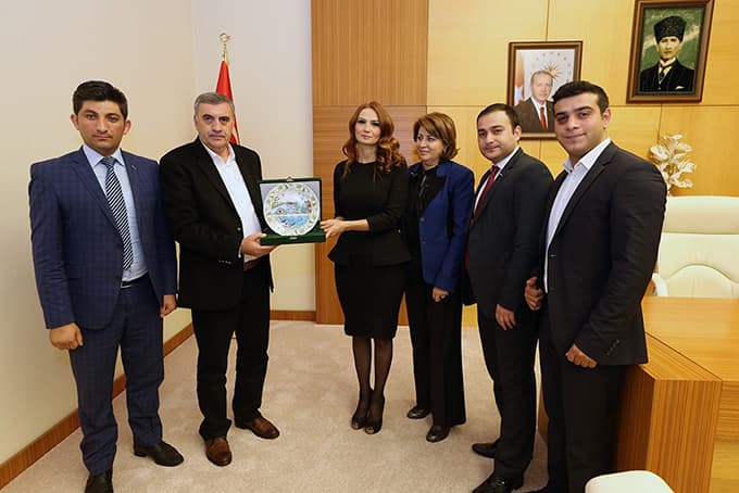 Toçoğlu, Milletvekili Paşayeva'yı ağırladı