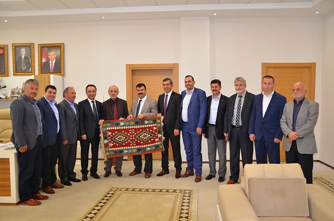 Türkmen Birliği'nden Öztürk'e ziyaret